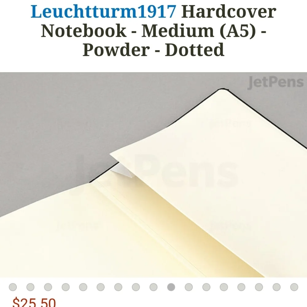 ❤️BUY 5 GET 3 FREE Notebook Medium (A5) Hardcover, 251 numbered pages, dotted